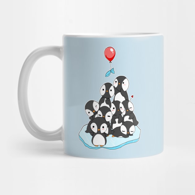 Penguin Mountain by linkitty